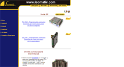 Desktop Screenshot of leomatic.com