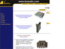 Tablet Screenshot of leomatic.com